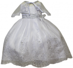 GIRLS CHRISTENING DRESS (0515641) WHITE